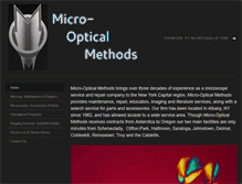 Tablet Screenshot of microopticalmethods.com